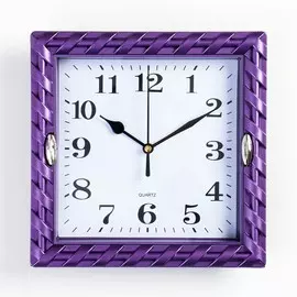 Часы настенные, серия: интерьер, дискретный ход, 22 х 22 см