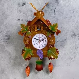 Часы настенные, серия: маятник, с кукушкой