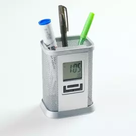 Часы-органайзер, с календарём, будильником, секундомером, lr44