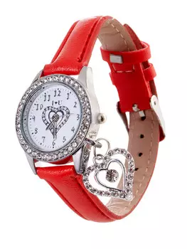 Часы женские наручные, циферблат d-2.7 см, ремешок из экокожи