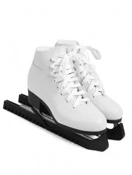 Чехлы для коньков winter star, 34 см, универсальные, черные