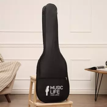 Чехол для электрогитары music life, премиум, 102347 см