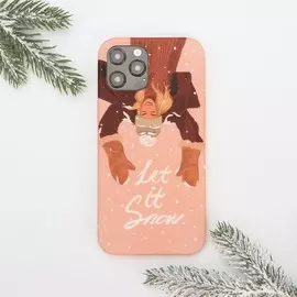 Новогодний чехол для телефона