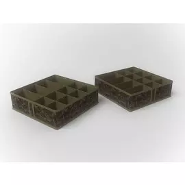 Чехол для мелочей 12 ячеек 35х35х10см.