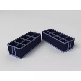 Чехол для мелочей 8 ячеек 35х15х10см