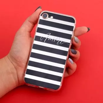 Чехол для телефона iphone 7 с зеркальным эффектом amore, 6.5 14 см