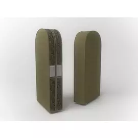 Чехол двойной для одежды малый, 60х100х20см