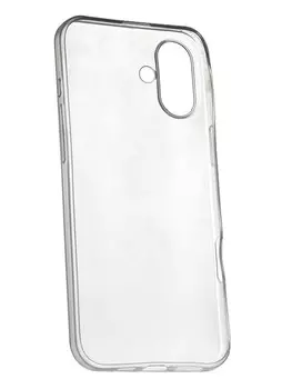 Чехол luazon для iphone 16 plus, силиконовый, прозрачный