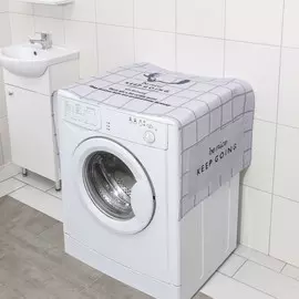 Чехол-органайзер для стиральной машины доляна be nice, 140×55 см