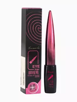 Черная матовая подводка для глаз, водостойкая, 9 гр