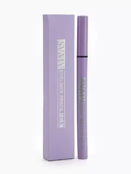 Черная матовая подводка-фломастер для глаз, водостойкая, 2 гр