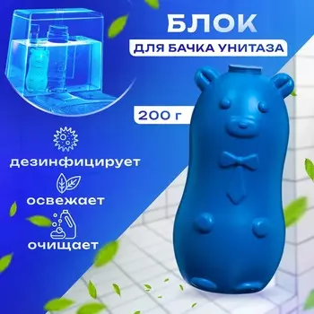 Чистящее средство для туалета, мишка, 200 г