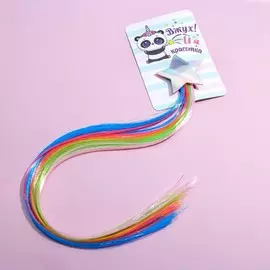 Заколки для волос , цветная прядь