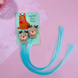 Цветные пряди для волос (2 шт.)