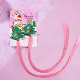 Цветные пряди для волос (2 шт.)