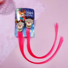 Цветные пряди для волос (2 шт.)