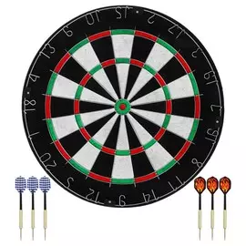 Дартс, мишень диаметром 45 см, 6 дротиков