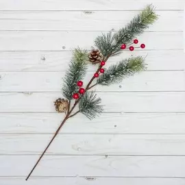 Еловая ветка декоративная