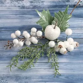 Еловая ветка декоративная