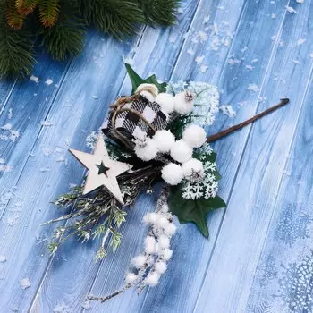 Еловая ветка декоративная