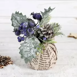 Новогодняя композиция на стол