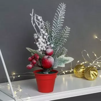 Новогодняя композиция на стол