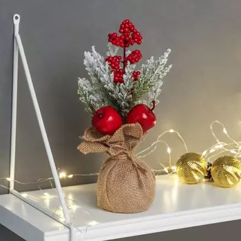 Новогодняя композиция на стол