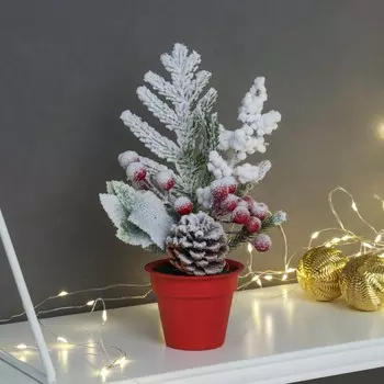 Новогодняя композиция на стол