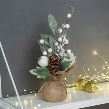 Новогодняя композиция на стол