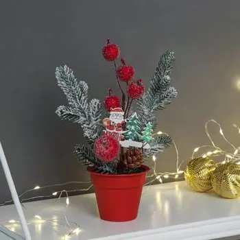 Новогодняя композиция на стол