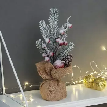 Новогодняя композиция на стол