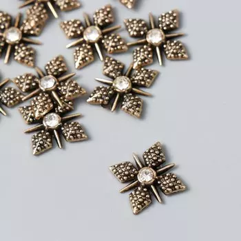 Декор для творчества металл, стразы