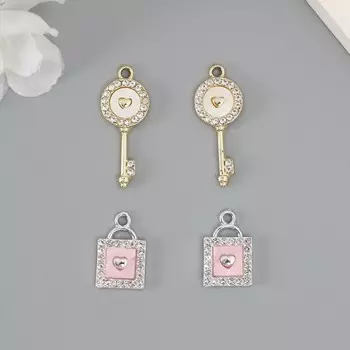 Декор для творчества металл, стразы