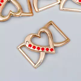 Декор для творчества пластик пряжка