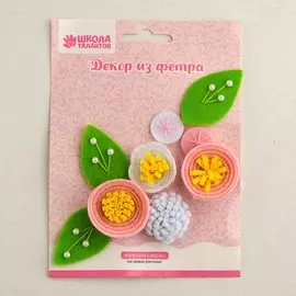 Декор из фетра