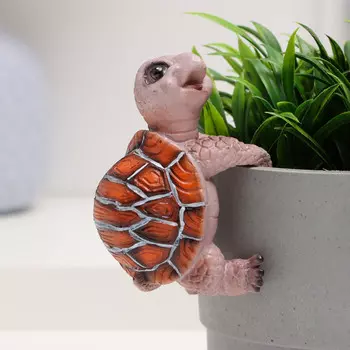 Фигурка на кашпо take it easy