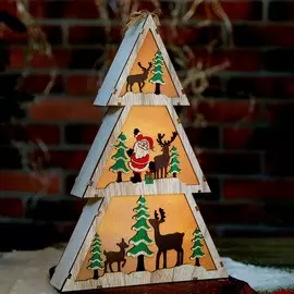 Декор новогодний с подсветкой