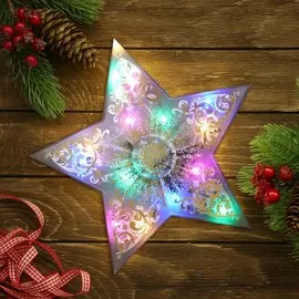 Звезда с гирляндой