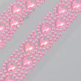 Декоративная самоклеящаяся лента из страз. длина каждой 300 мм, ширина 15-20 мм.