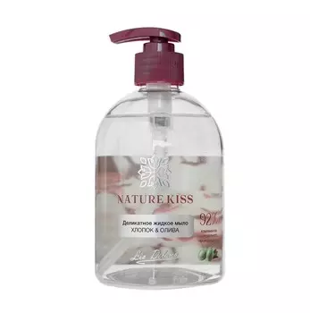 Деликатное жидкое мыло Хлопок & Олива 480мл