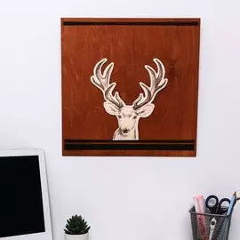 Деревянное интерьерное панно