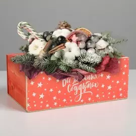 Деревянный ящик без ручки