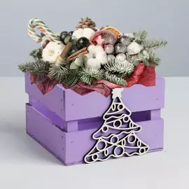 Деревянный ящик реечный