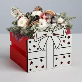 Деревянный ящик реечный