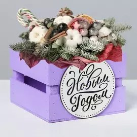 Деревянный ящик реечный