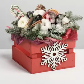 Деревянный ящик реечный