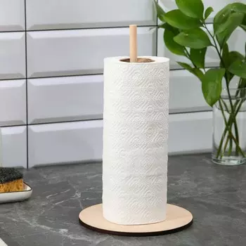 Держатель для бумажных полотенец доляна 27,6160,6 см