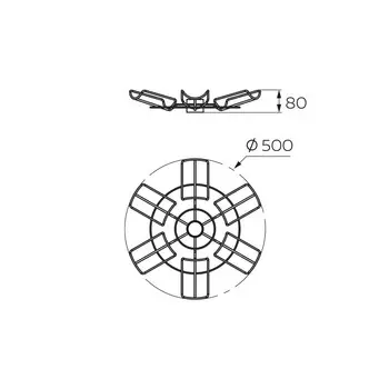 Держатель для бутылок d.490 мм