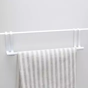 Держатель для полотенец на дверцу, белый