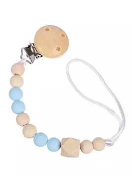 Держатель для пустышки деревянный, mum&baby